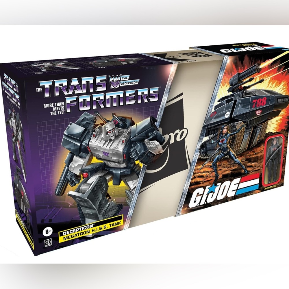 NIB/NWT Transformers Generations Megatron / G.I. Joe Mash-Up